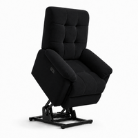 Smarto Relax Porto Liftli Çift Motorlu Elektrikli Ayağa Kalkma Destekli Polyester Hasta ve Baba TV Koltuğu