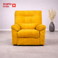 Smarto Relax TV Koltuğu PORTO Comfort Döner Elektrikli Sırt Dayanağı Kontrol Panelli Ergonomik 8 farkli renk seçenek Dekoratif Baba Koltuğu