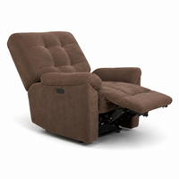 Smarto Relax Porto Comfort Elektrikli Döner Sallanan TV Koltuğu Kontrol Panelli Ergonomik Polyester  Baba Koltuğu