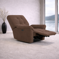Smarto Relax Porto Comfort Elektrikli Döner Sallanan TV Koltuğu Kontrol Panelli Ergonomik Polyester  Baba Koltuğu