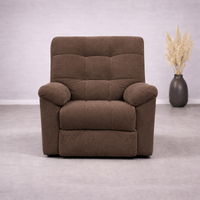 Smarto Relax Porto Comfort Elektrikli Döner Sallanan TV Koltuğu Kontrol Panelli Ergonomik Polyester  Baba Koltuğu