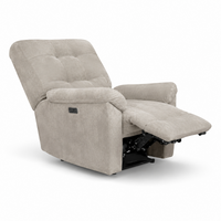 Smarto Relax Porto Comfort Elektrikli Döner Sallanan TV Koltuğu Kontrol Panelli Ergonomik Polyester  Baba Koltuğu
