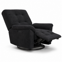 Smarto Relax Porto Comfort Elektrikli Döner Sallanan TV Koltuğu Kontrol Panelli Ergonomik Polyester  Baba Koltuğu