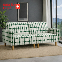 Smarto Relax Lego İkili Koltuk Ahşap Ayaklı