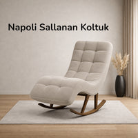 Smarto Relax Napoli Sallanan Ergonomik Dinlenme Koltuğu TV Koltuğu Berjer