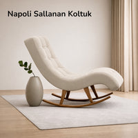 Smarto Relax Napoli Sallanan Ergonomik Dinlenme Koltuğu TV Koltuğu Berjer