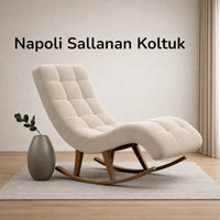 Smarto Relax Napoli Sallanan Ergonomik Dinlenme Koltuğu TV Koltuğu Berjer