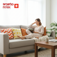 Smarto Relax 4'Lü İçi Dolgulu Kırlent  45x45 cm Kare – Salon & Berjer Kırlenti