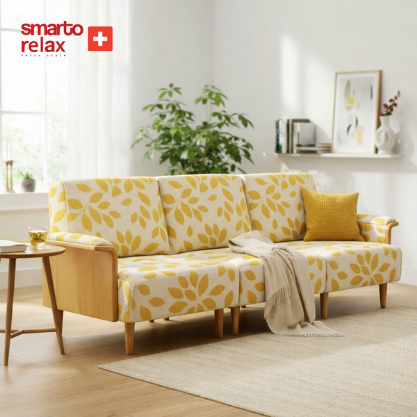 Smarto Relax İstanbul Üçlü Koltuk takımı 270cm – Kumaş Polyester, İskelet Ahşap, Ayak Ahşap