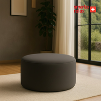 Smarto Relax Babyface Kumaş Yuvarlak Puf 60×45 cm