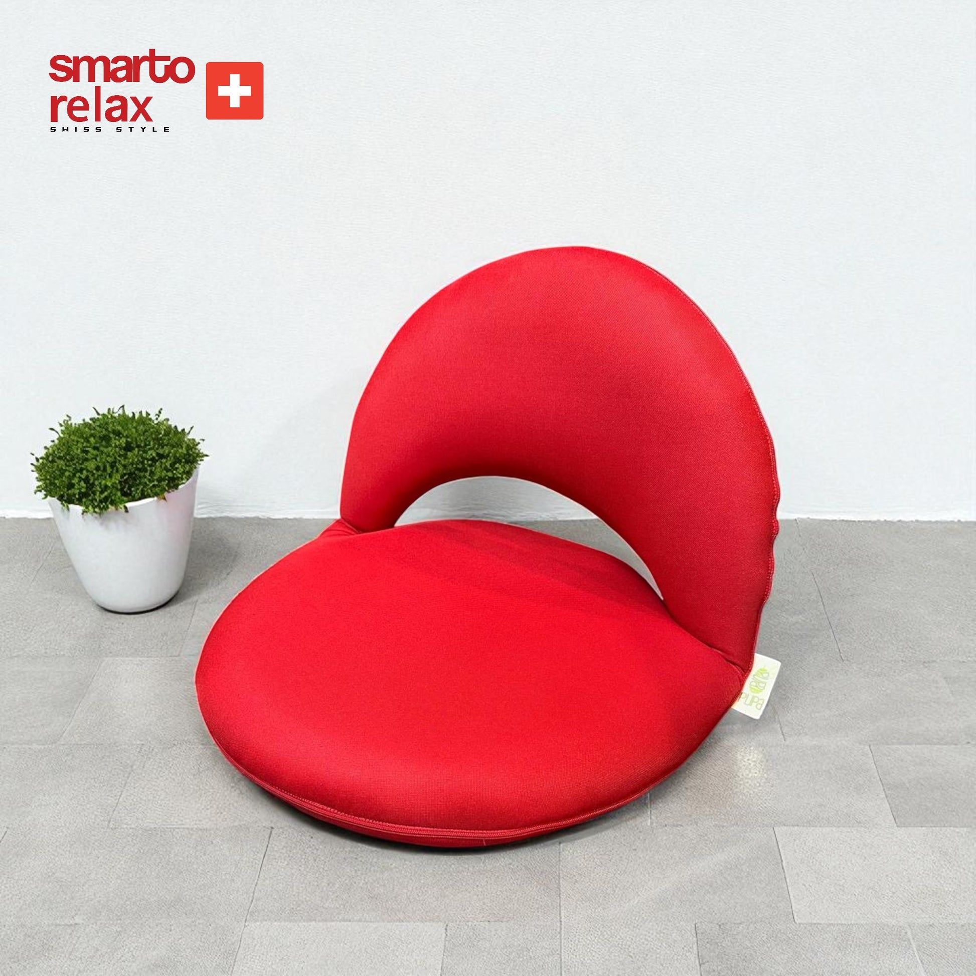 SMARTO-KATLANABİLİR ŞEZLONG KIRMIZI2