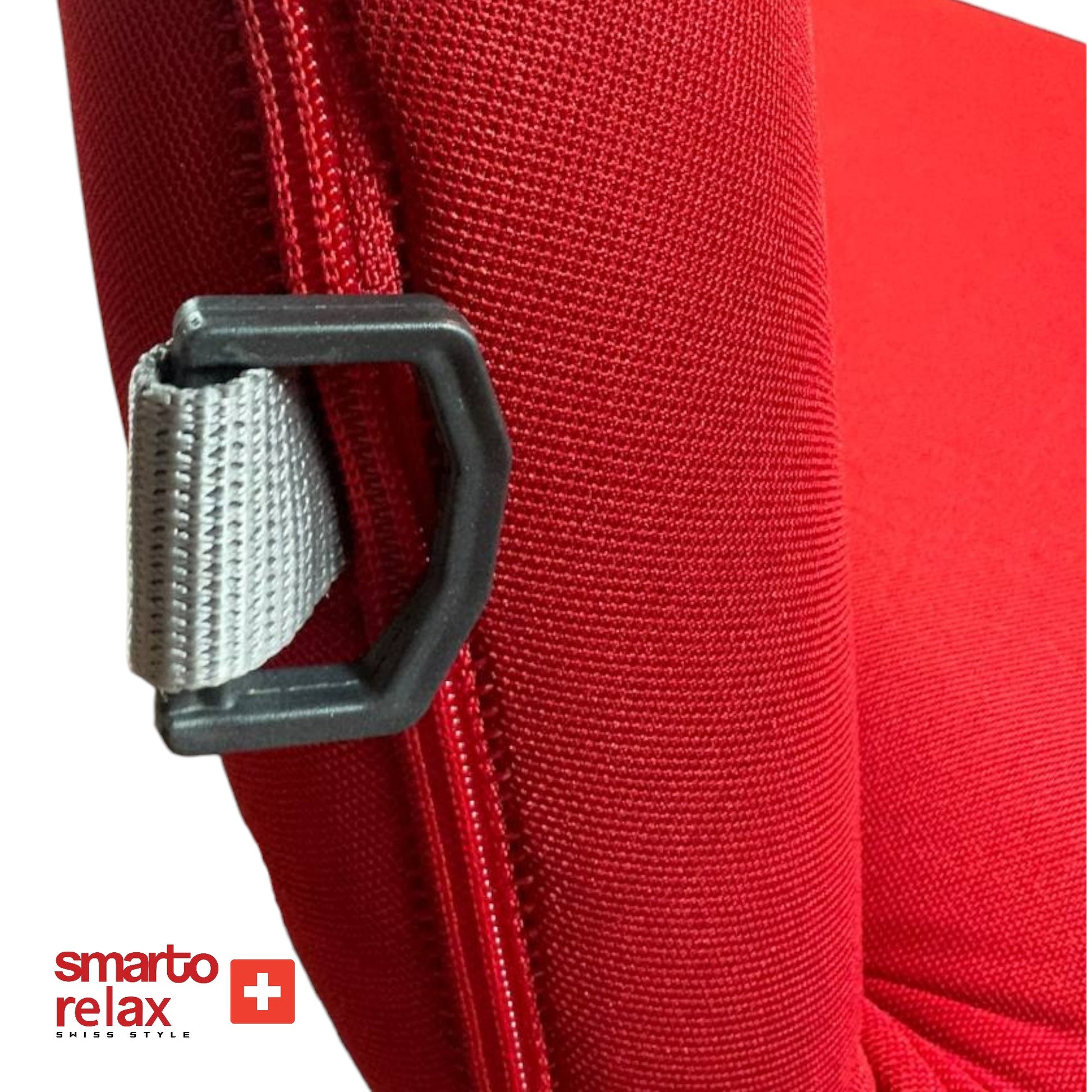 SMARTO-KATLANABİLİR ŞEZLONG KIRMIZI4