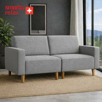 Smarto Relax Lego İkili Koltuk Ahşap Ayaklı