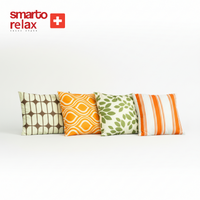 Smarto Relax 4'Lü İçi Dolgulu Kırlent  45x45 cm Kare – Salon & Berjer Kırlenti