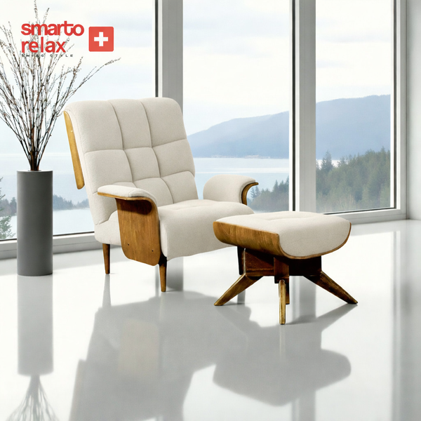 Smarto Relax TV Koltuğu Genova Manuel Ergonomik Döner Mekanizma Kadife/Şönil Çok Renkli1