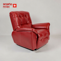 Smarto Relax TV Koltuğu Zürih VIP Elektrikli Sırt Dayanağı Kontrol Panelli Ergonomik  Deri Dekoratif Baba Koltuğu