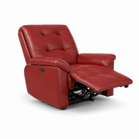 Smarto Relax TV Koltuğu Zürih VIP Elektrikli ve Döner ve Sallanan mekanımalı Sırt Dayanağı Kontrol Panelli Ergonomik  Deri Dekoratif Baba Koltuğu
